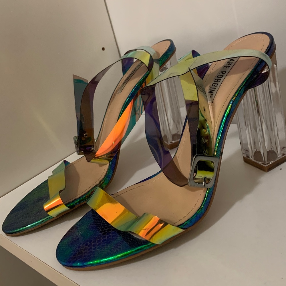 Mermaid Glass Heels